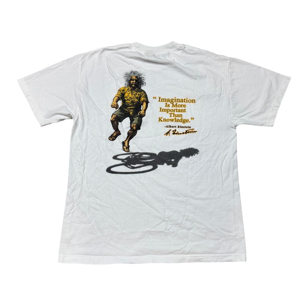Vtg Y2k Albert Einstein Imagination More Importan… - image 1